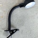 Lampe de bureau flexible vintage à pince