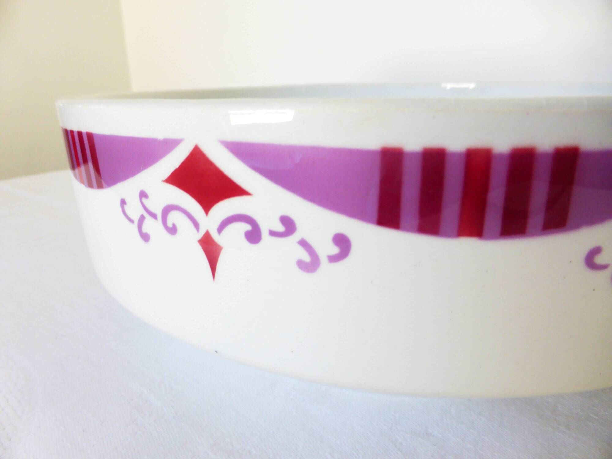 1 iron clay salad bowl from Moulin des Loups and Hamage 2106179