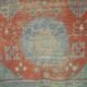 Antique Khotan rug Uyghur East Turkestan 1910
