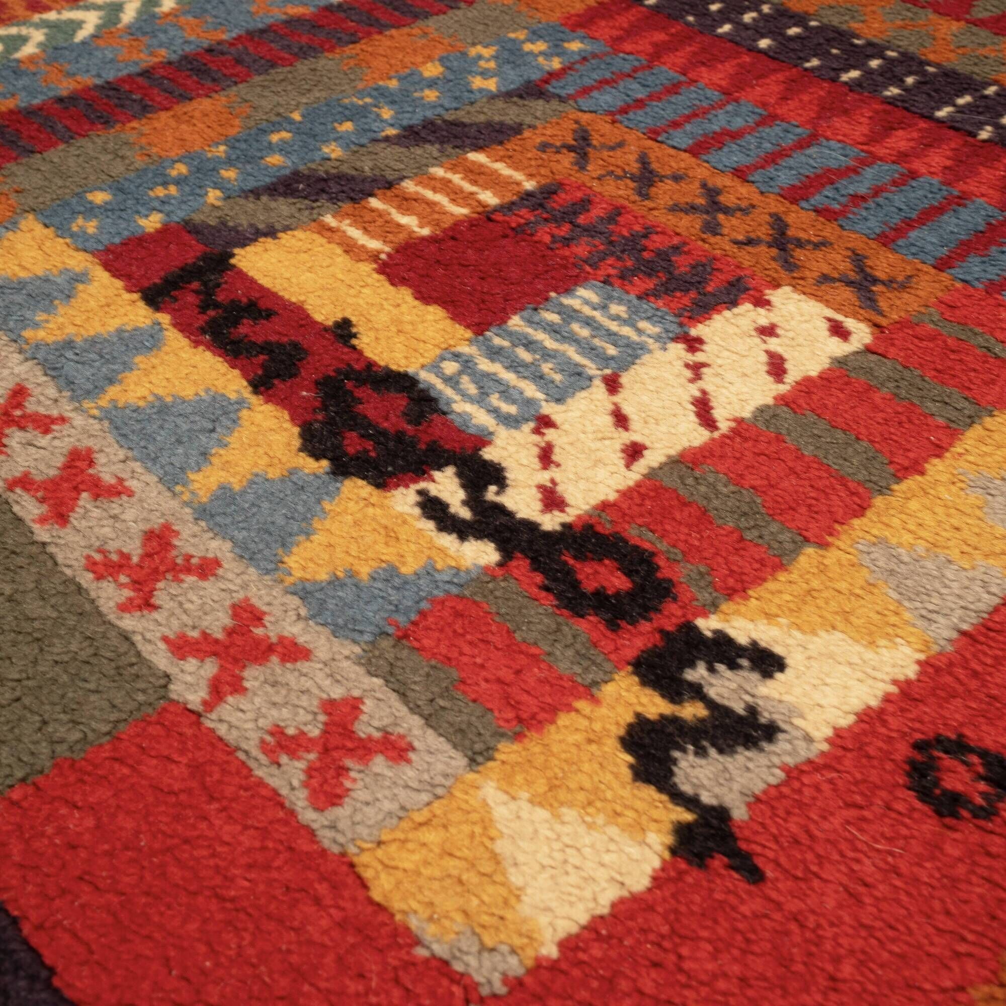 Orion T101 wool rug by Ottavio Missoni for Missoni, 1991