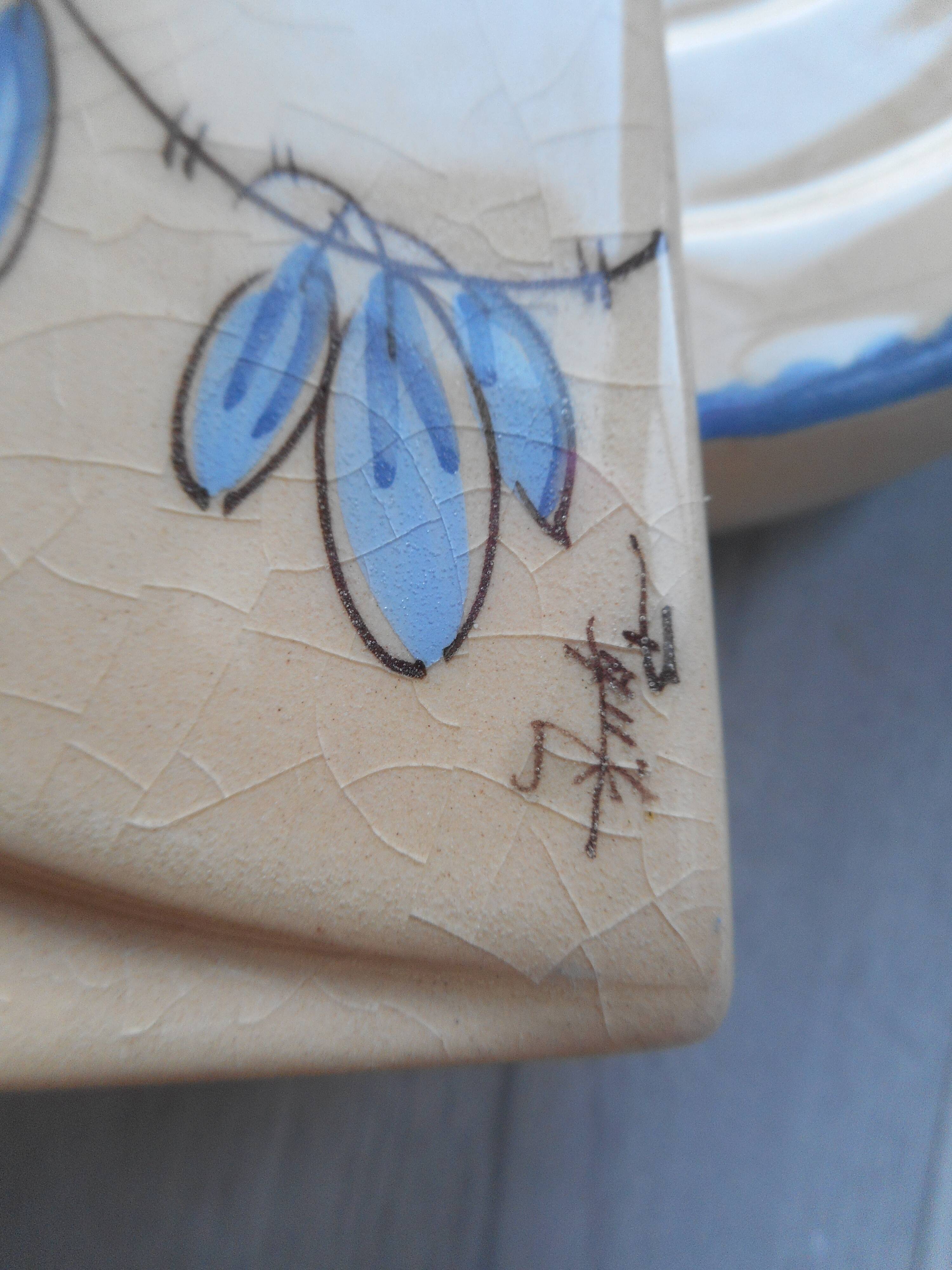 Art Deco coffee service signed Paule Douau for Cazalas