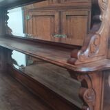 Saint Hubert walnut sideboard from the 19th century