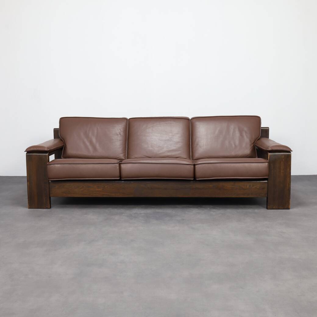 Three Seater Sofa model 757 by Leolux, 1970s