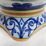 Paire de vases en faïence de quimper - fin xixe