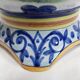 Paire de vases en faïence de quimper - fin xixe