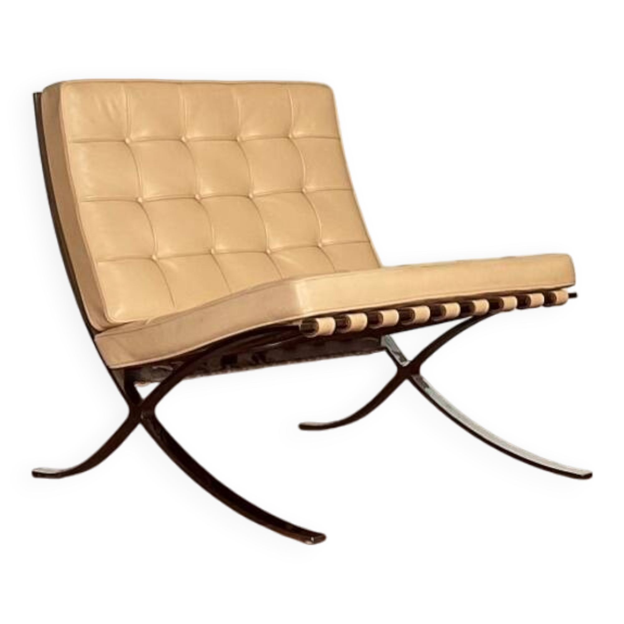 Fauteuil Barcelona Knoll vintage