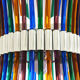Tamiri chandelier by Roberto Pamio for Artemide 1970s