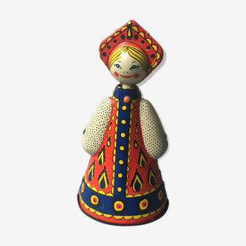 Ancien jouet sovietique mecanique danseuse « alionouchka » cccp 1975