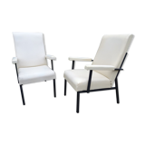 Pair of modernist armchairs