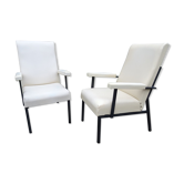 Pair of modernist armchairs