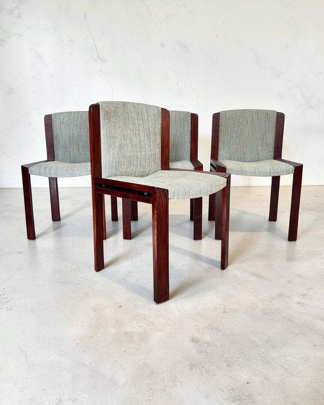 4 Chaises de Joe Colombo x Pozzi Mod.300 1970
