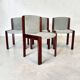 4 Chaises de Joe Colombo x Pozzi Mod.300 1970