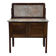 English toilet furniture in mahogany and marble from the early 20th century.