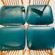 Vintage dining chairs, set of four, Italy 1960s