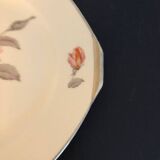 Vintage PL France porcelain dish with rose motifs