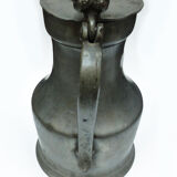 Vintage pewter pitcher