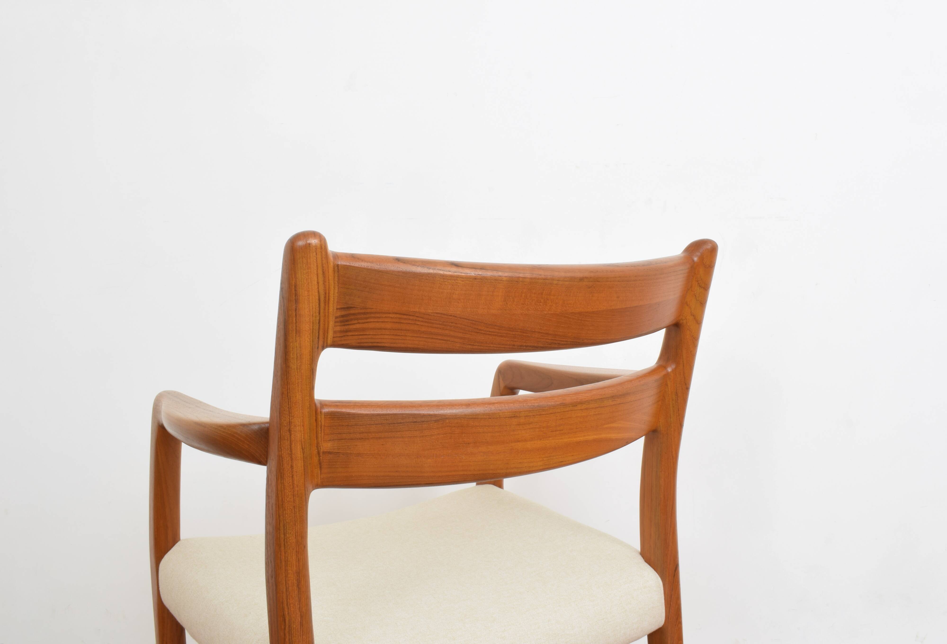 Mid-Century Danish Teak Armchair from EMC Møbler, 1970s.
