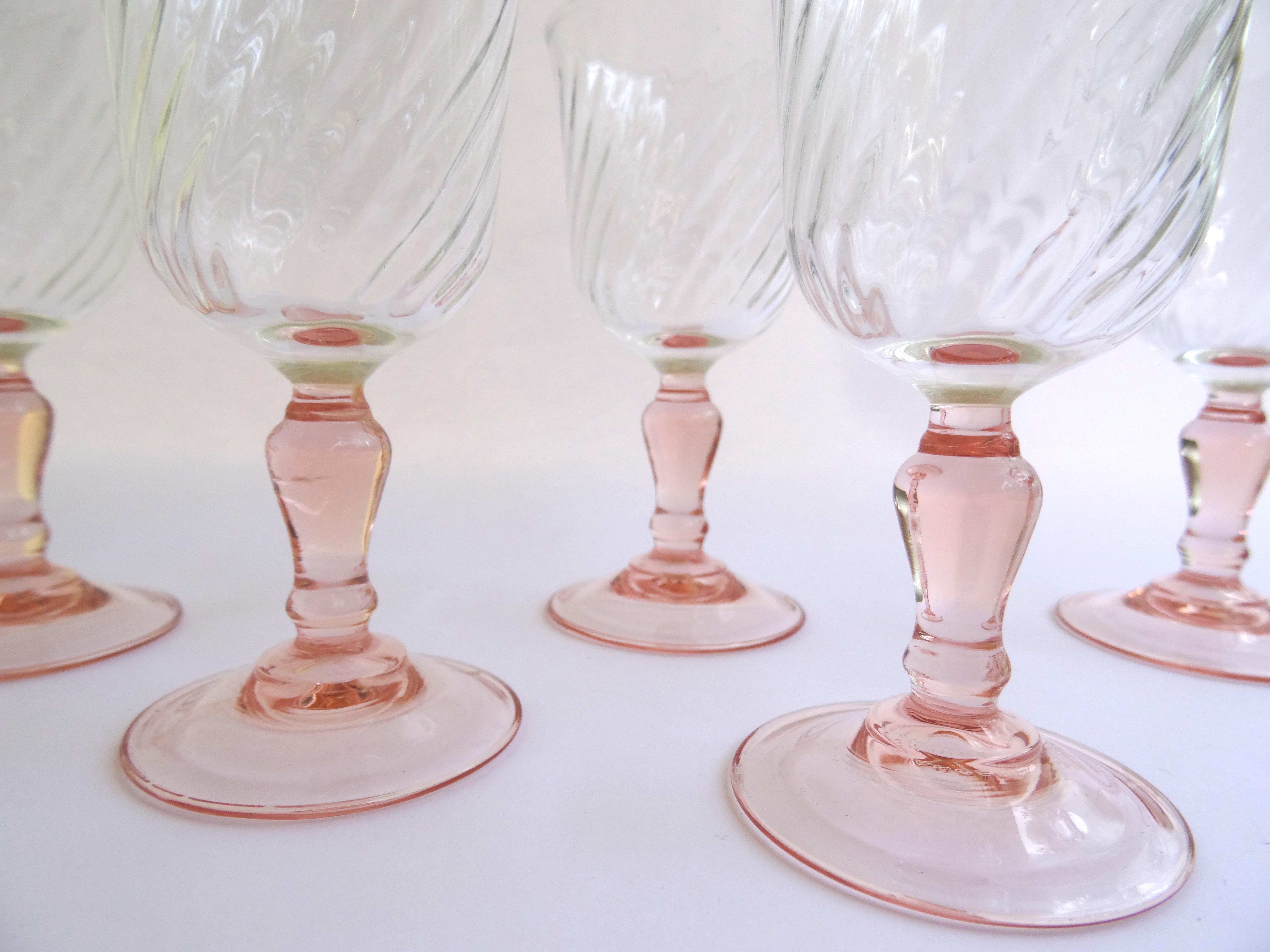 Verres à liqueur avec pieds Rosaline