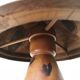 Carlos Zipperer wooden table lamp, 1920.bresil