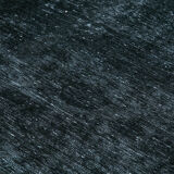 Handwoven persian overdyed 288 cm x 396 cm black wool carpet