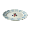 Oval dish Sarreguemines France model Claude ceramic
