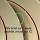 Set 12 assiettes creuses « Œillets » Badonviller