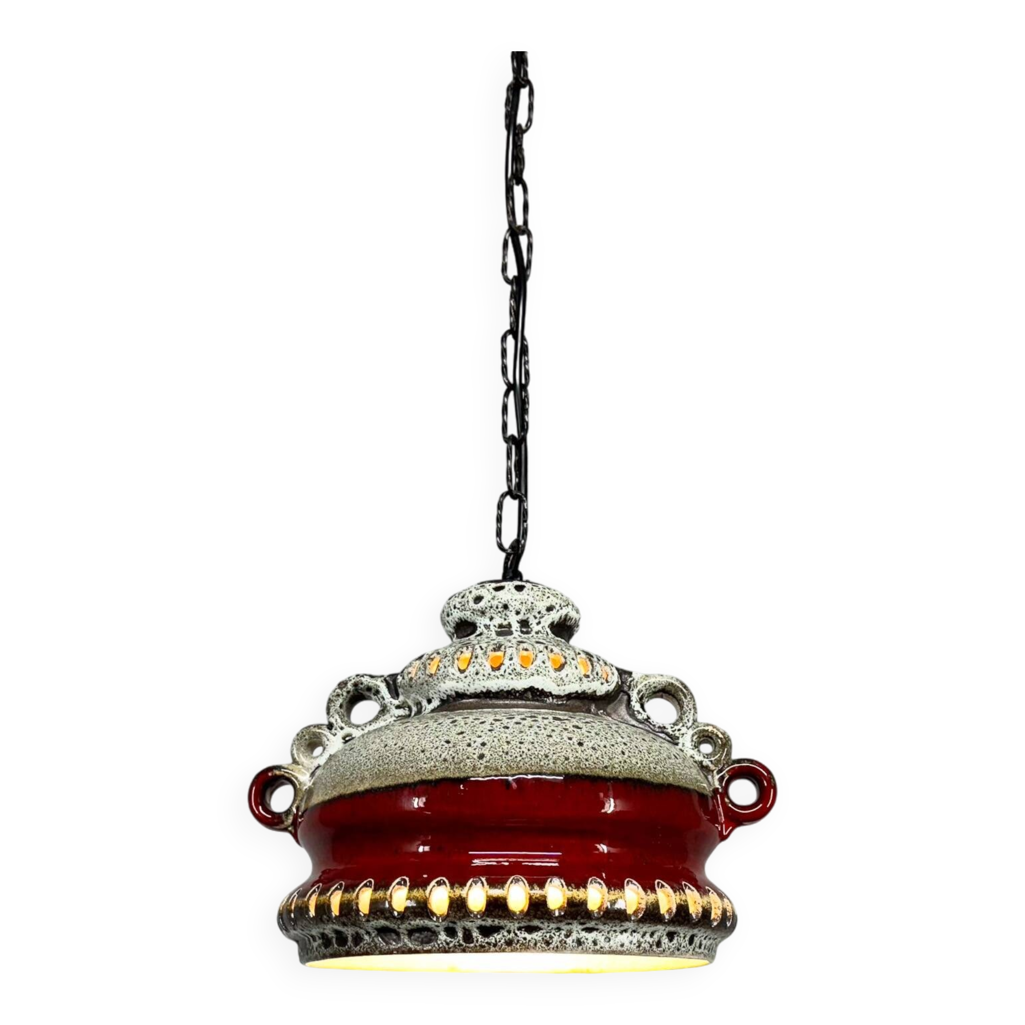 Suspension en céramique des années 1970, Allemagne