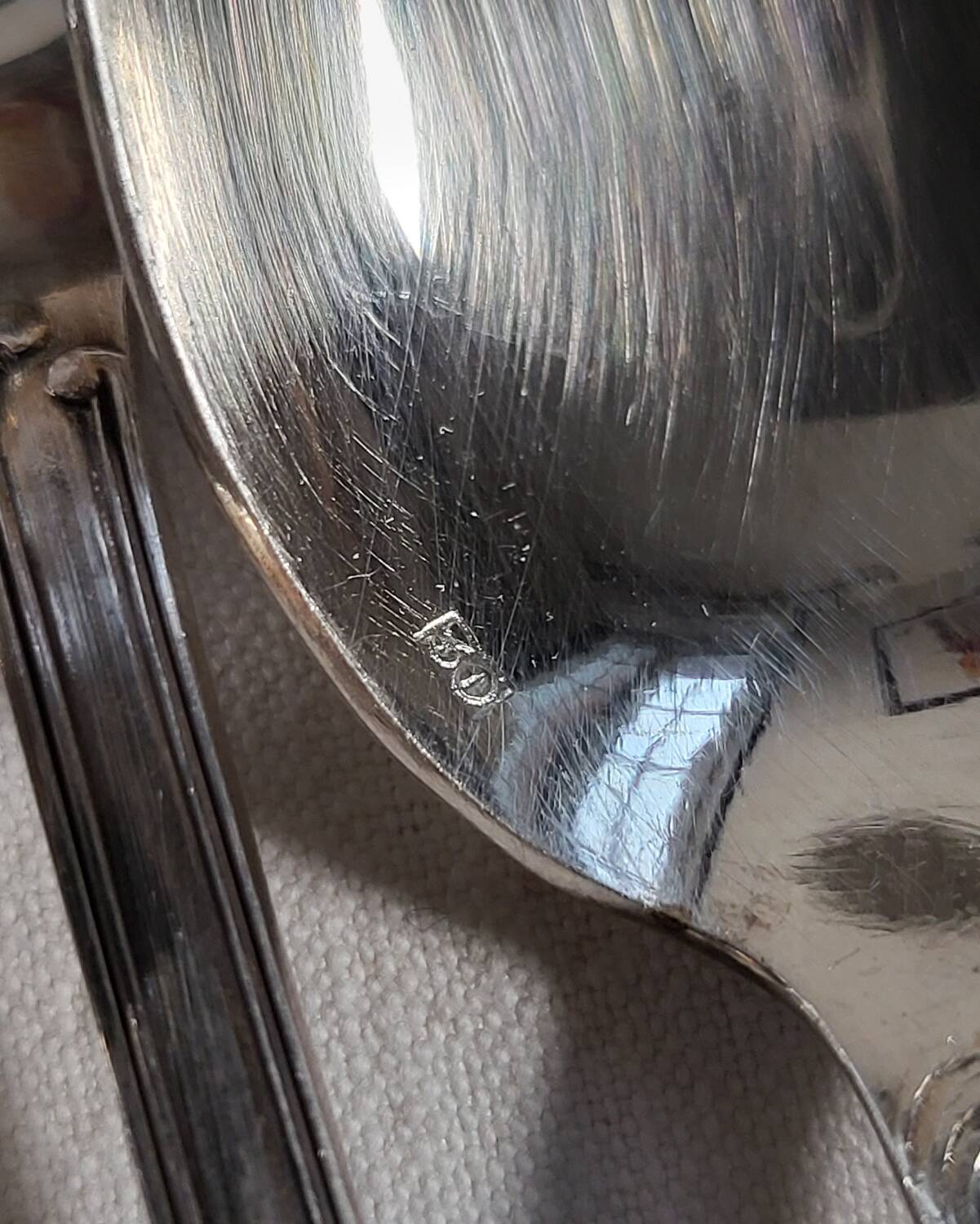 12 Small Silver Metal Spoons SOH