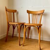 Pair of bistro chairs