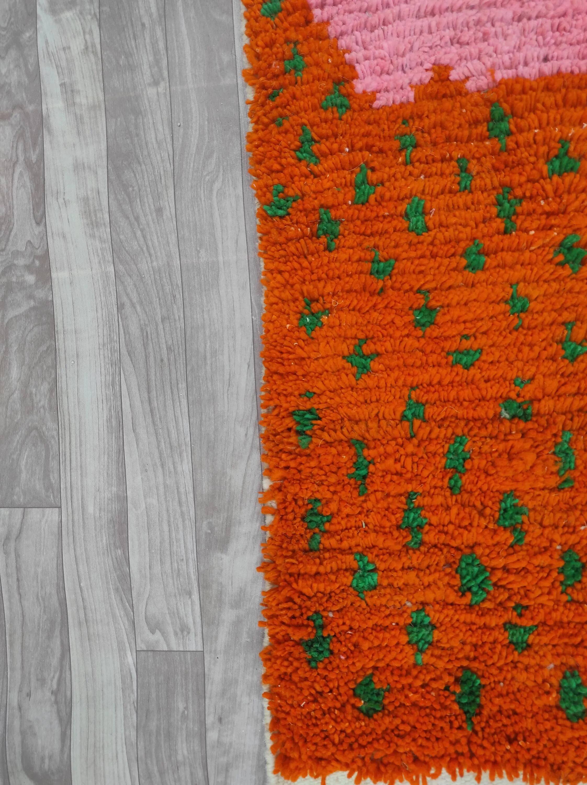 Handmade Berber rug 2.5x1.5 m