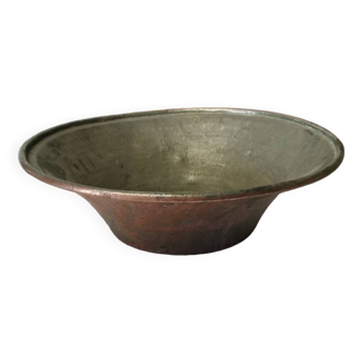 Copper saucer