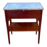 Small mahogany writing console from the Louis XVI period