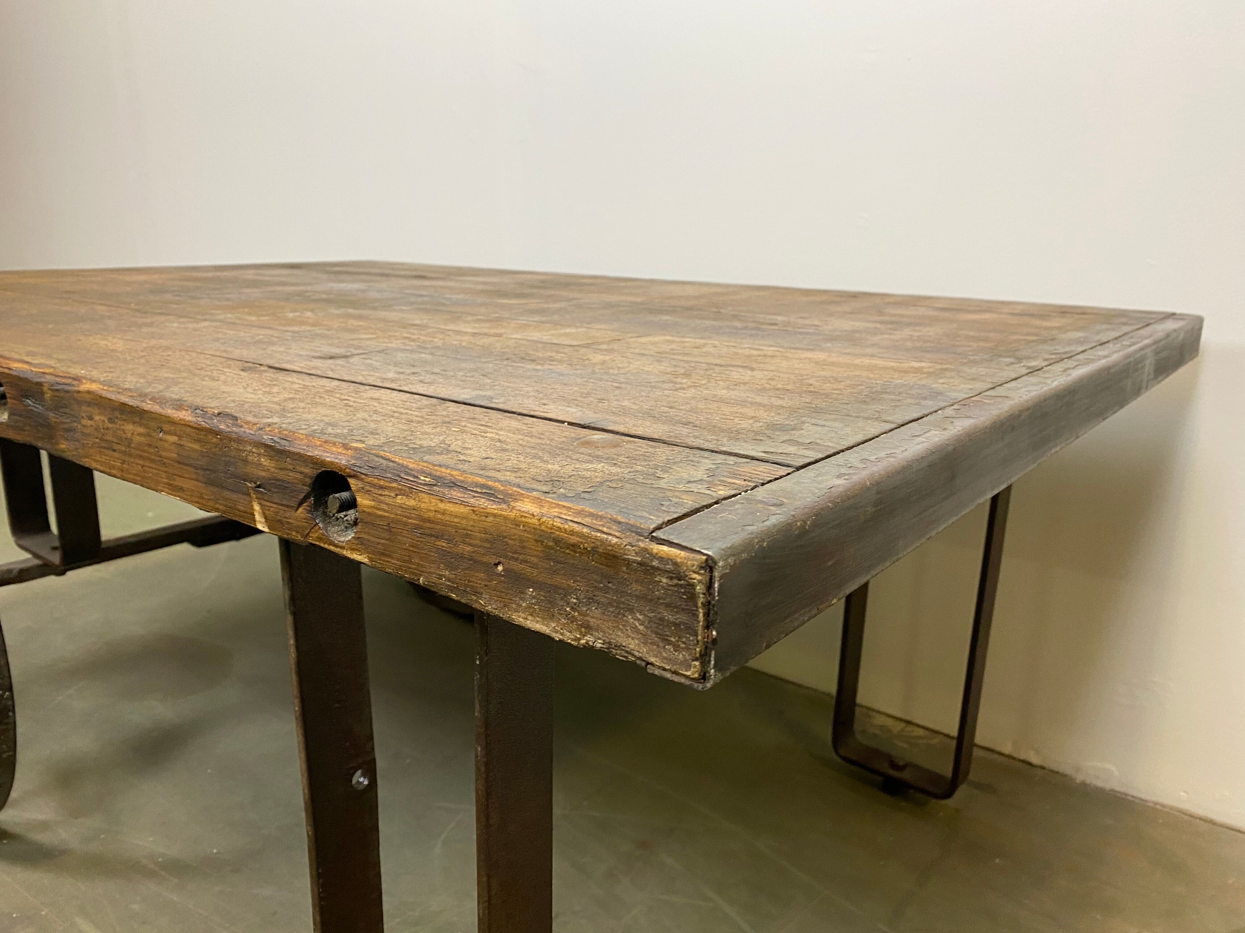 Industrial coffee table, 1950s