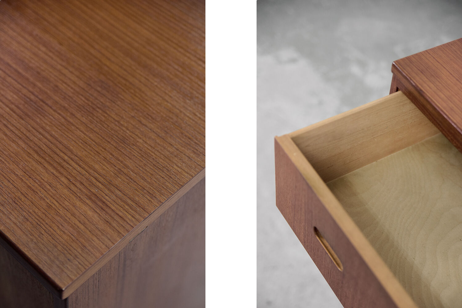 Vintage Scandinavian Teak Chest of Drawers, 1960s