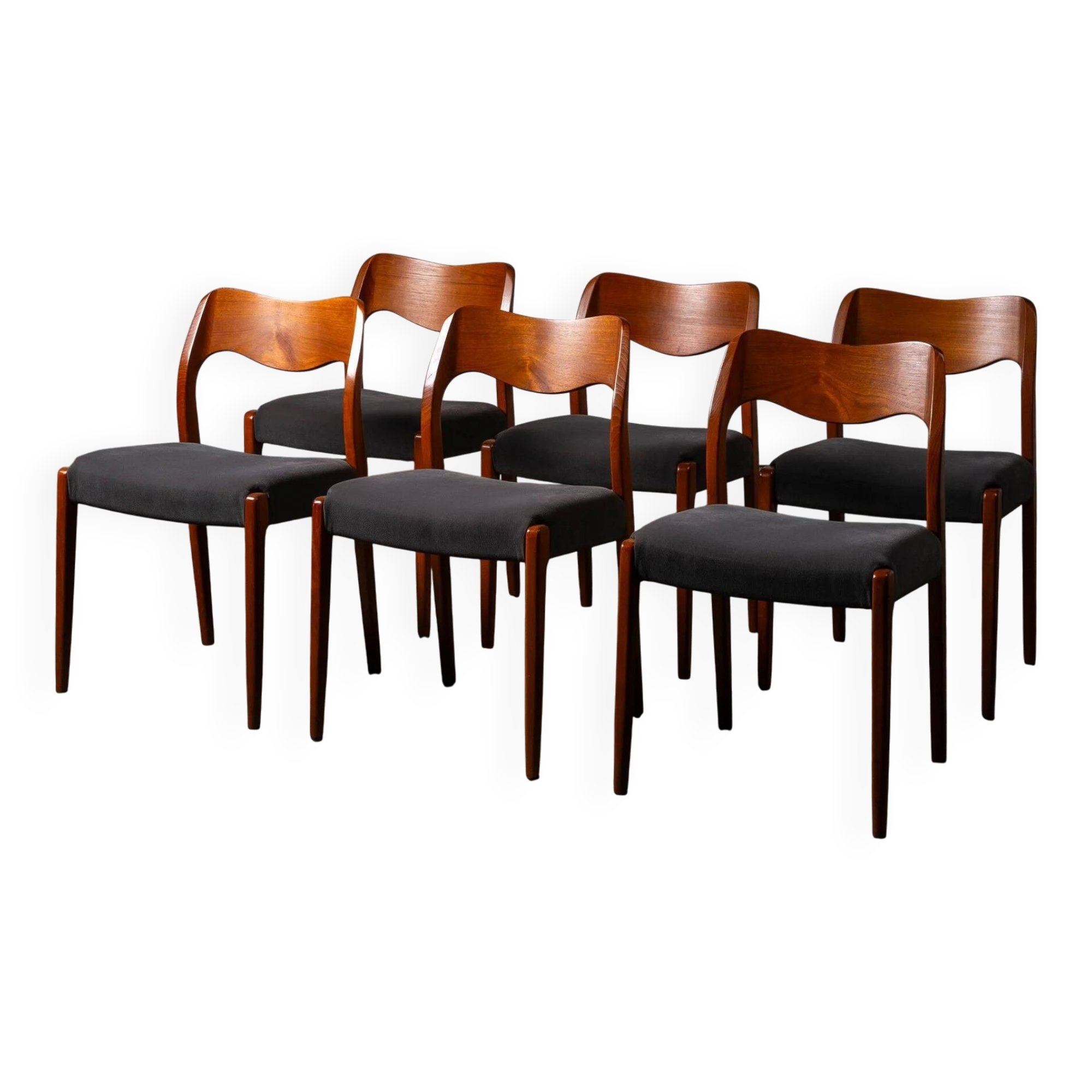 Niels O. Møller - Model 71 dining chairs
