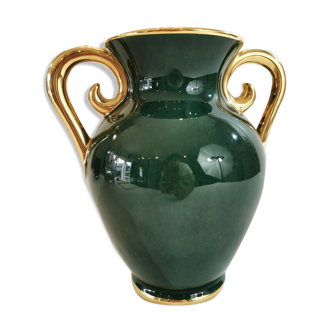 Green vase