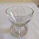 12 engraved fine glass aperitif / liqueur glasses