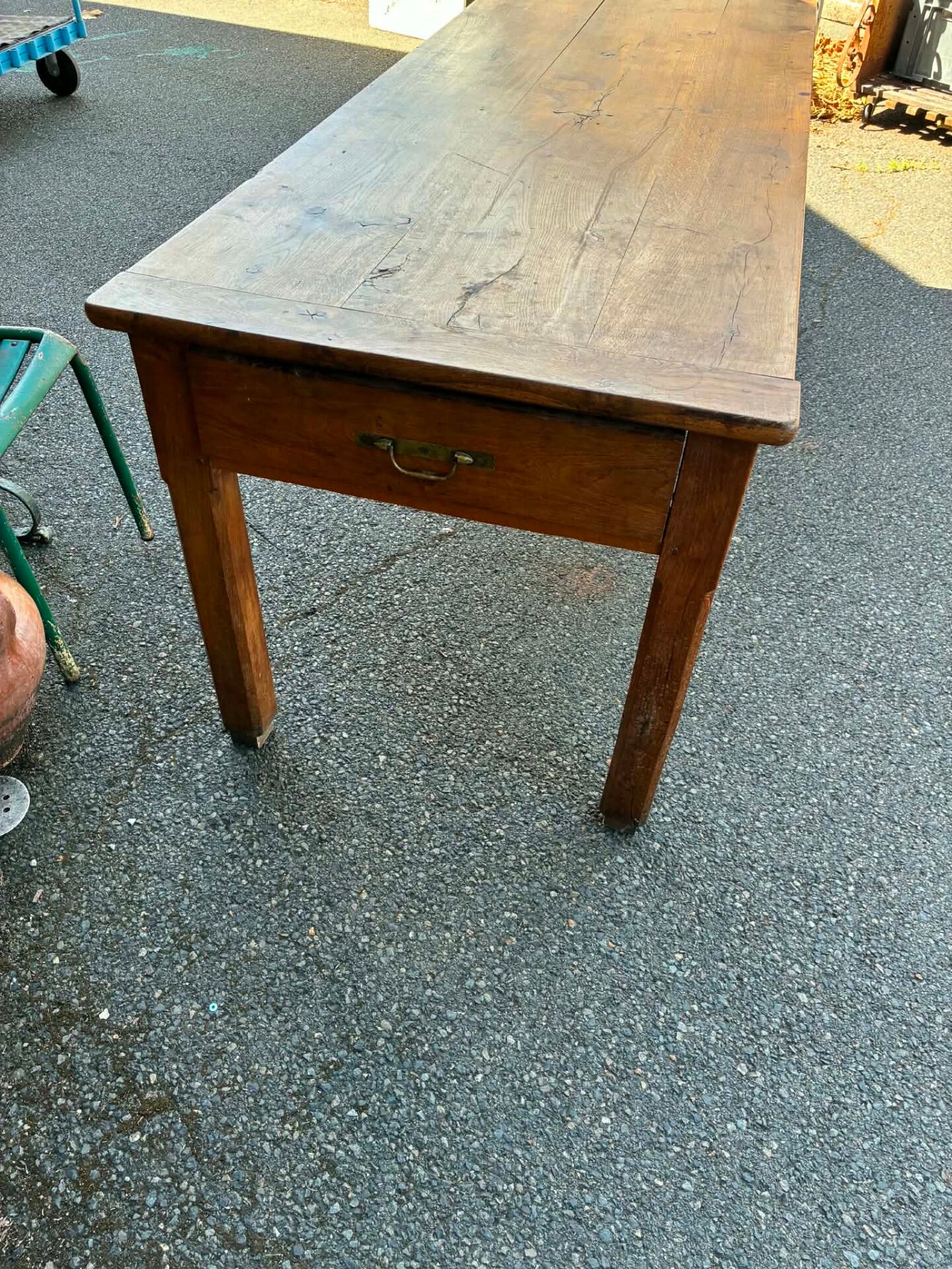 Table à manger en chêne