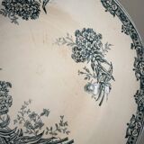 St Amand ironstone deep plate, Daisy model
