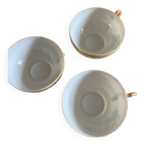 Japanese eggshell tea service cups