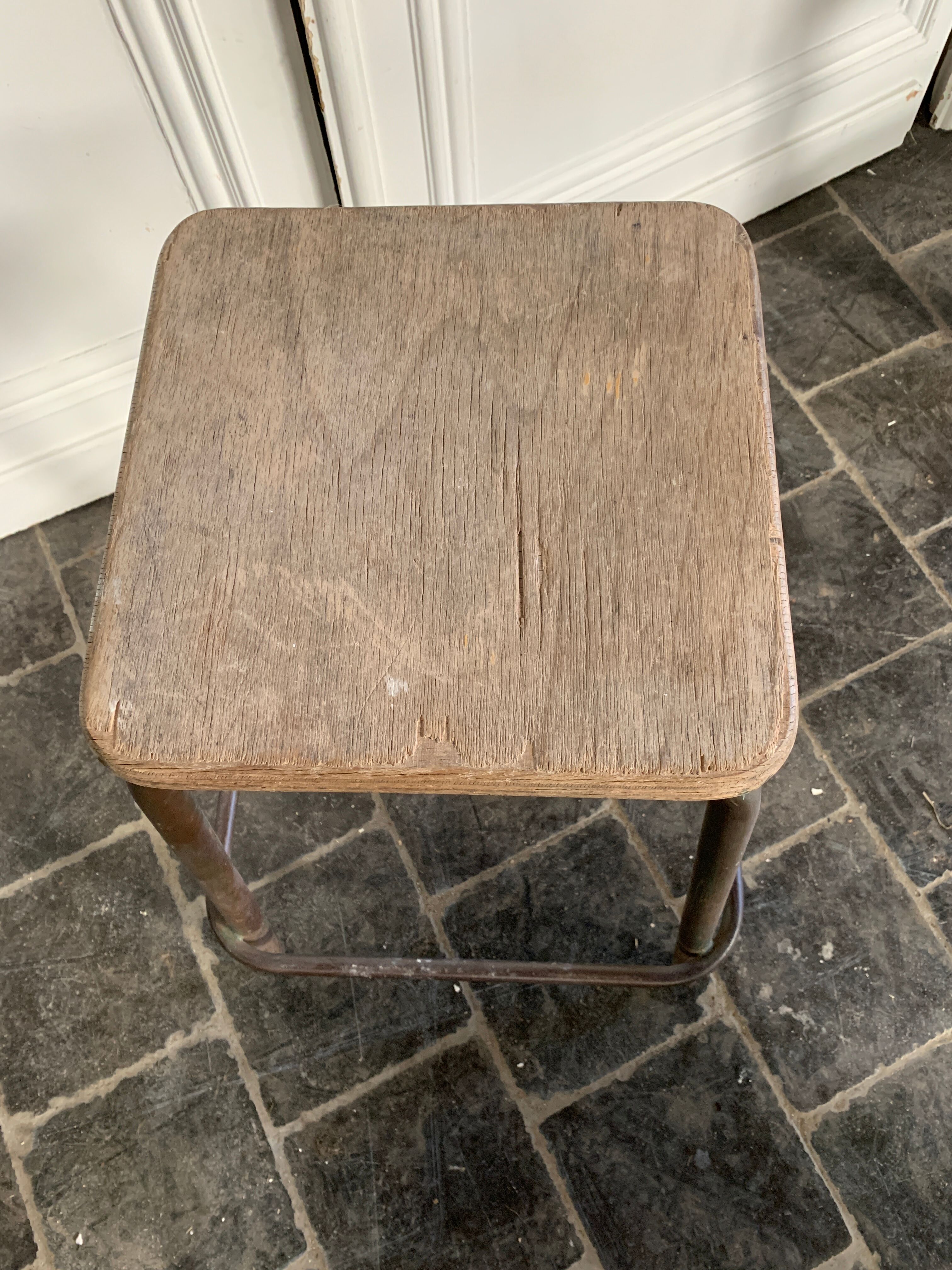 Old workshop stool