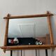 Vintage bamboo mirror from the 60s