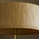 "Faux Bamboo" table lamp in patinated brass from the 1960s.