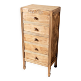 Art Deco chest of drawers, weekly drawer unit