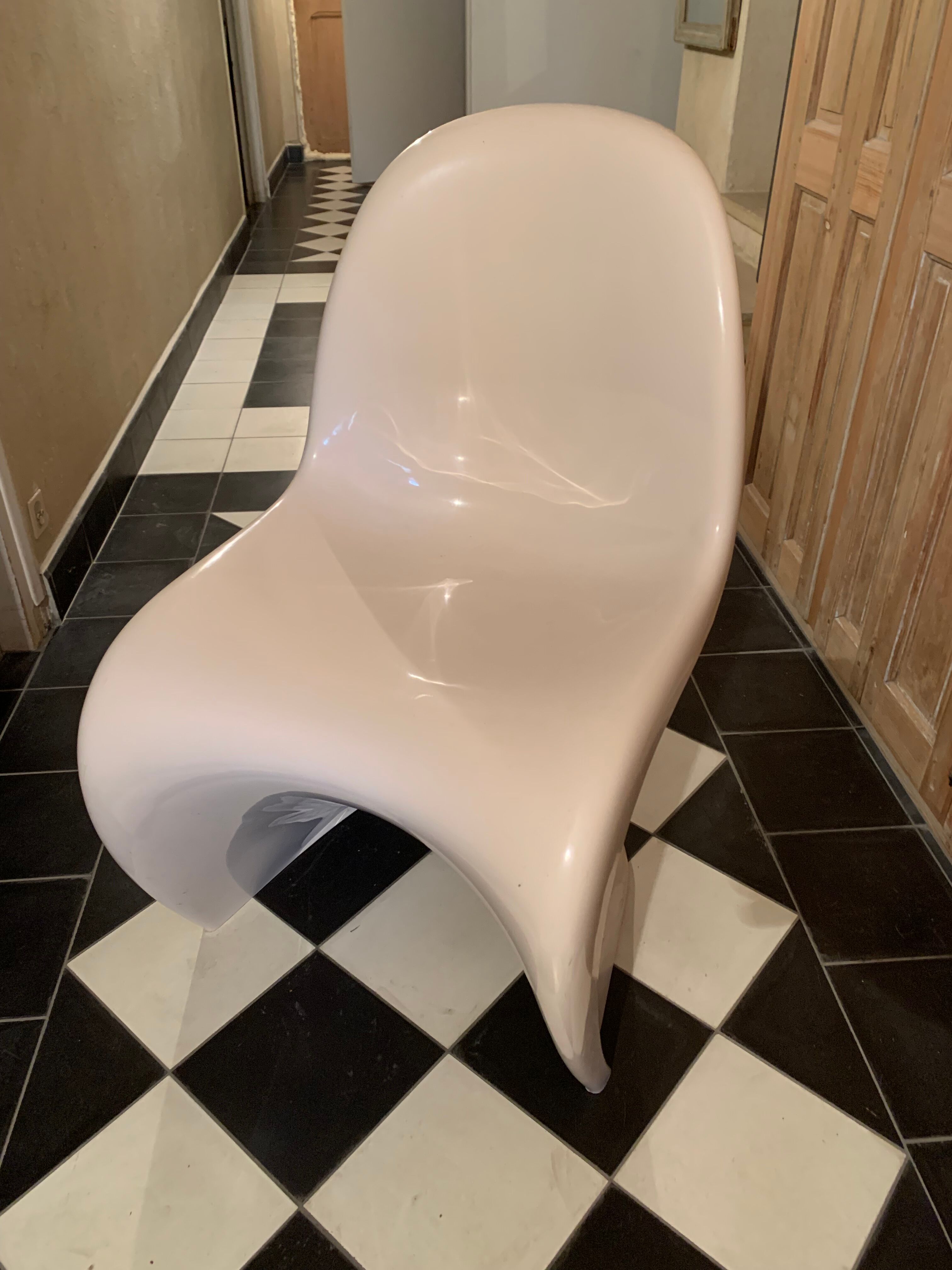 Chaises S Verner Panton - Herman Miller - Fehlbaum Production
