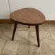 Sellette tripode en formica vintage