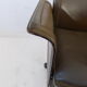 Matteo Grassi Korium leather office chair by Tito Agnoli