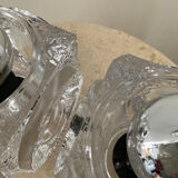 Pair of Ice Cube lamps by Peill & Putzler 70s