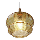 Vintage Scandinavian pendant light Orrefors – Carl Fagerlund Sweden, 1960s