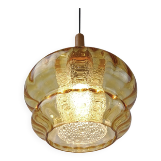 Vintage Scandinavian pendant light Orrefors – Carl Fagerlund Sweden, 1960s